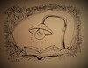Cartoon: Last reader (small) by Kestutis tagged last,reader,light,book,kestutis,lithuania