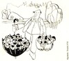 Cartoon: Mushroom season (small) by Kestutis tagged mushroom summer autumn forest kestutis lithuania