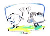 Cartoon: NEW (small) by Kestutis tagged new,sheep,buch,book