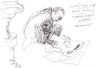 Cartoon: Performance (small) by Kestutis tagged performance,art,kunst,sketch,kestutis,lithuania