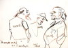 Cartoon: PLEIN AIR. PAINTERS (small) by Kestutis tagged pleinair,painters,kestutis,siaulytis,lithuania,sketch