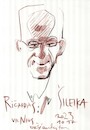 Cartoon: Poet Ricardas Sileika (small) by Kestutis tagged poet,sketch,art,kunst,kestutis,lithuania