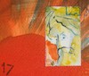 Cartoon: Self-portrait at sunset (small) by Kestutis tagged portrait,sunset,dada,postcard,mail,art,kunst,kestutis,lithuania