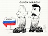 Cartoon: Putins inner voice (small) by Kestutis tagged putin,war,russia,ukraine,europe,stalin,kestutis,lithuania