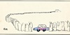 Cartoon: Queue. The wine crisis (small) by Kestutis tagged queue,wine,car,kestutis,lithuania,crisis