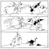 Cartoon: Wizarding duel (small) by Kestutis tagged wizard duel magician kestutis lithuania strip comic