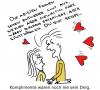 Cartoon: Komplimente (small) by al_sub tagged komplimente,liebe