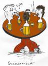 Cartoon: Stammtisch (small) by al_sub tagged stammtisch,round,table