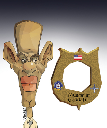 Cartoon: CAZADOR CAZADO (medium) by OTORONGO tagged muerte