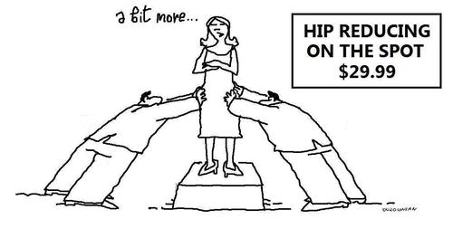 Cartoon: figure and stuff (medium) by ouzounian tagged men,women