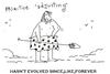 Cartoon: noty bits and stuff (small) by ouzounian tagged notybits,privateparts,adjusting,cavemen
