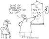 Cartoon: oculists and such (small) by ouzounian tagged eyeglasses,oculists,checkups