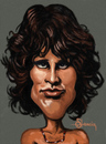 Cartoon: Jim Morrison (small) by cristianst tagged the doors