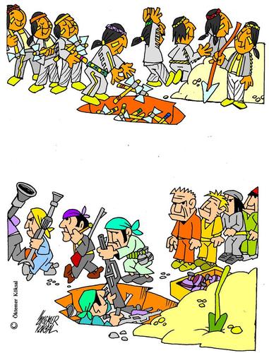 Cartoon: Terr 4 (medium) by okoksal tagged koeksal