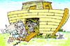 Cartoon: Noah 2. (small) by okoksal tagged koeksal