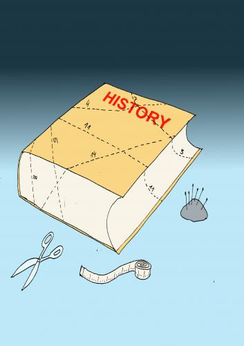 Cartoon: History (medium) by Slobodan Trifkovic tagged history
