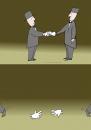 Cartoon: Negotiation (small) by Slobodan Trifkovic tagged negotiation