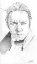 Cartoon: Russel Crowe test (small) by James tagged portrait,russel,crowe