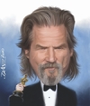 Cartoon: Jeff Bridges Caricature (small) by Dante tagged jeff bridges caricature celebrity famous people movie star academy award