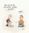 Cartoon: laufpass (small) by ms rainer tagged rolli behinderung laufpass