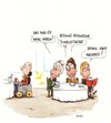 Cartoon: tumorgeschichte (small) by ms rainer tagged tumor,behinderung,rollstuhl,kaffee