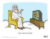 Cartoon: News Flash (small) by a zillion dollars comics tagged sports,religion,society,culture