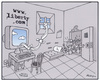 Cartoon: www.liberty.com... (small) by Riko cartoons tagged riko cartoon internet liberty