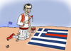 Cartoon: GREECE... (small) by Vejo tagged greece,syriza,tsipras,russia,money,eu