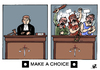 Cartoon: JUSTICE... (small) by Vejo tagged justice,lynch,mob,human,rights