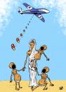 Cartoon: Without words (small) by Vejo tagged aid hunger 3th world