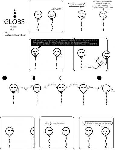 Cartoon: GLobs (medium) by pax tagged humor