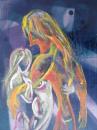 Cartoon: cosmic energy (small) by pax tagged paint,colours,women,man,sex,cosmic