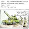 Cartoon: Fuel shortage (small) by Alan tagged tank,fuel,shortage,gas,prices,putin,ukraine,kiew,kyiv,russian,army