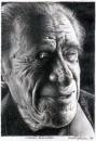 Cartoon: Charles Bukowski (small) by deleuran tagged writers artists paintings portraits pencil