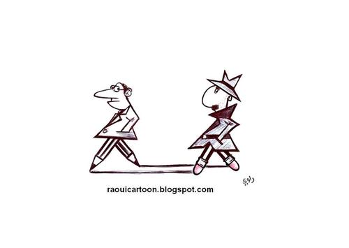 Cartoon: Censorship (medium) by Raoui tagged censure,dexpression,liberte,democracy,pen,eraser,culture,presse,censorship,expression,speech,of,freedom