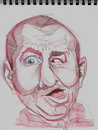 Cartoon: Curly Howard (small) by McDermott tagged caricature,curlyhoward,babe,3stooges,moe,larry,curly,tv,actors