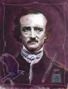 Cartoon: Edgar Allen Poe (small) by McDermott tagged edgarallenpoe writer books horror mcdermott illustration