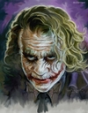 Cartoon: Heath Ledger as the Joker (small) by McDermott tagged heathledger,joker,batman,movies,action,comicbooks