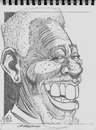 Cartoon: Morgan Freeman (small) by McDermott tagged caricature,sketch,morganfreeman,movies,tv,clinteastwood,shawshank,drawing,sketchbook,mcdermott,pencil