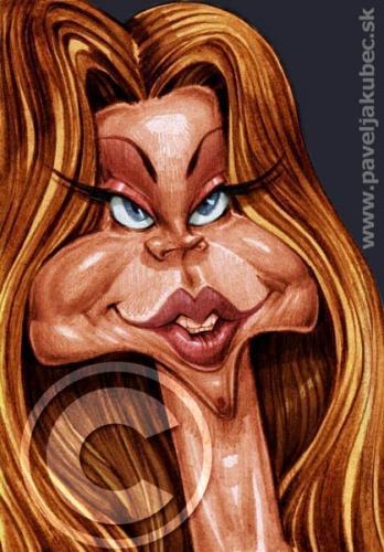 Cartoon: Fergie (medium) by toon tagged caricature,movie,star,drawing,art,usa,comic,poster,portrait,monster,satire,people,tv,new,mannillustration,funny,woman,girls,sexi