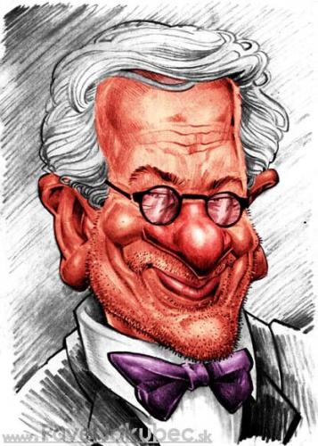 Cartoon: Steven Spielberg (medium) by toon tagged film,star,world,man,caricature,drawing,comic,satire