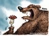 Cartoon: UKRAINE - RUSSIA (small) by toon tagged politics