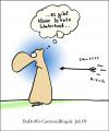 Cartoon: ... die letzte Wahrheit (small) by BoDoW tagged wahrheit,tod,zweifel,illusion,philosophie,pfeil,exitus,final,ende,gedanken