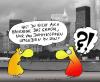 Cartoon: Dummköpfe (small) by BoDoW tagged dummkopf,beziehung,kommunikation,kommunikationsproblem,geschwätz,frust,freundschaft,freundschaftsangebot,überheblich,überheblichkeit