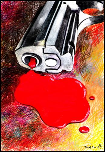 Cartoon: - (medium) by to1mson tagged gun,pistole