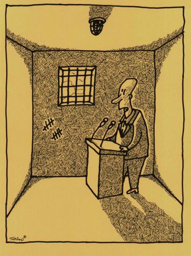 Cartoon: - (medium) by to1mson tagged freedom,freiheit,wolnosc