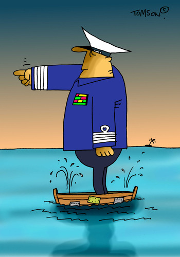Cartoon: ... (medium) by to1mson tagged wasser,water,woda,marynarka,navy