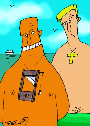 Cartoon: ... (medium) by to1mson tagged religion,religie,religia