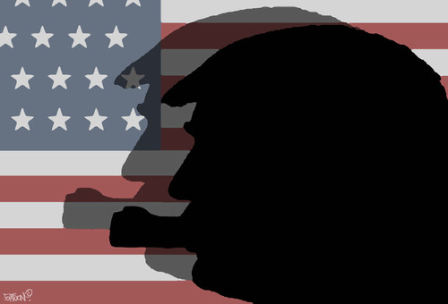 Cartoon: Trump (medium) by to1mson tagged usa,amerika,vote,wahl,wybory,donald,trump