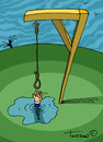 Cartoon: ... (small) by to1mson tagged hanging,hangman,wisielec,tonie,sznur,rope
